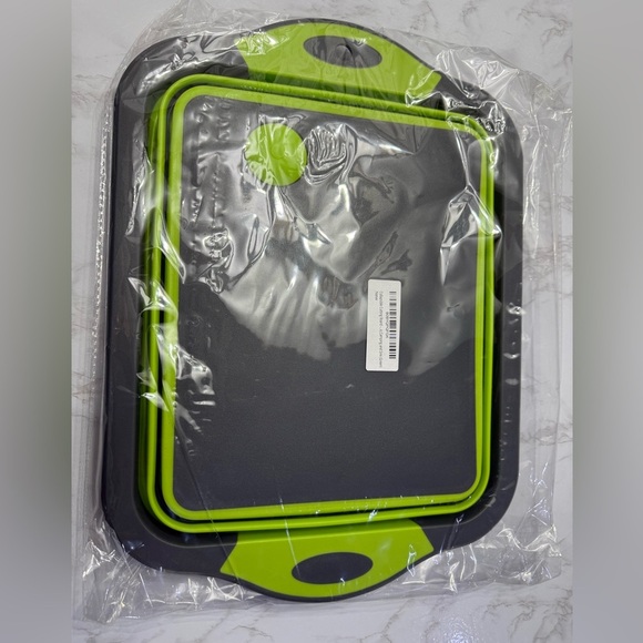 Collapsible Cutting Board Drain Basket, Portable Multi-Function Chopping Board - Picture 1 of 10